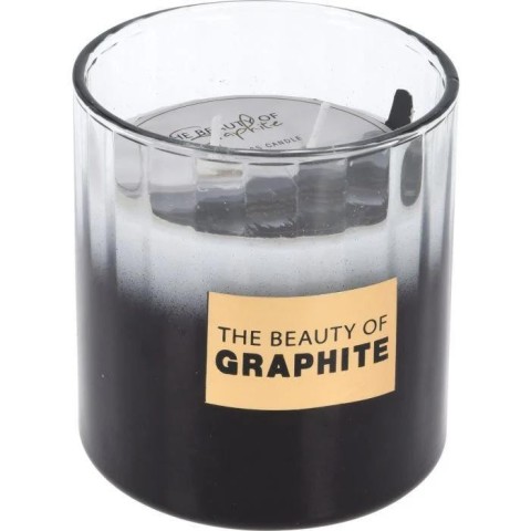 VASO VETRO CON CANDELA 3 ASSORTITI 10CM